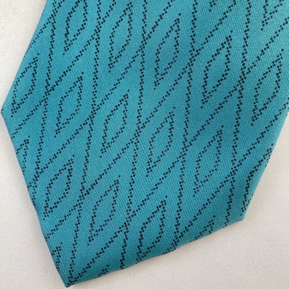 Emilio Pucci Firenze Hand Made Luxury Silk Necktie Tie - LIKE NEW